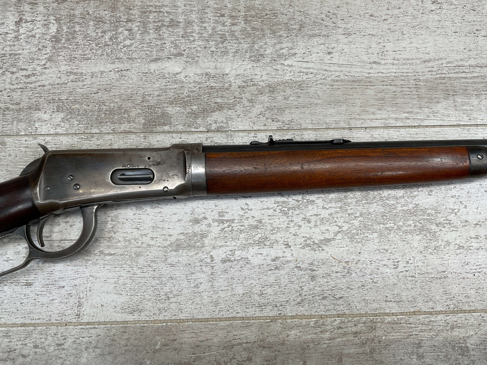 WINCHESTER MODEL 55 32 WS LEVER ACTION RIFLE, 1928 MFR - Checkpoint ...