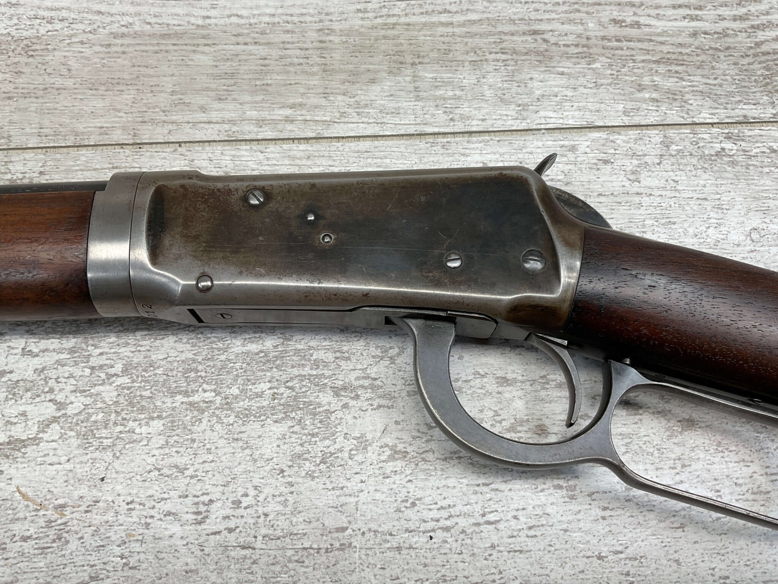 WINCHESTER MODEL 55 32 WS LEVER ACTION RIFLE, 1928 MFR - Checkpoint ...