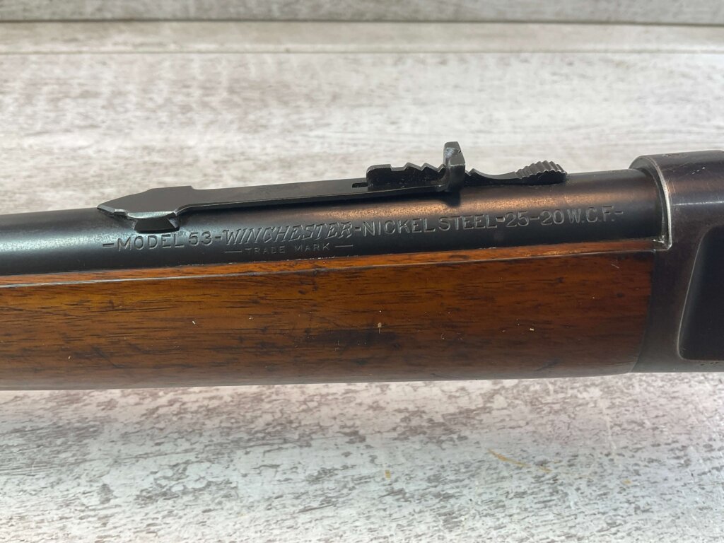 WINCHESTER MODEL 53 25-20 CAL LEVER ACTION RIFLE, 1927 MFR #5-05825-AG