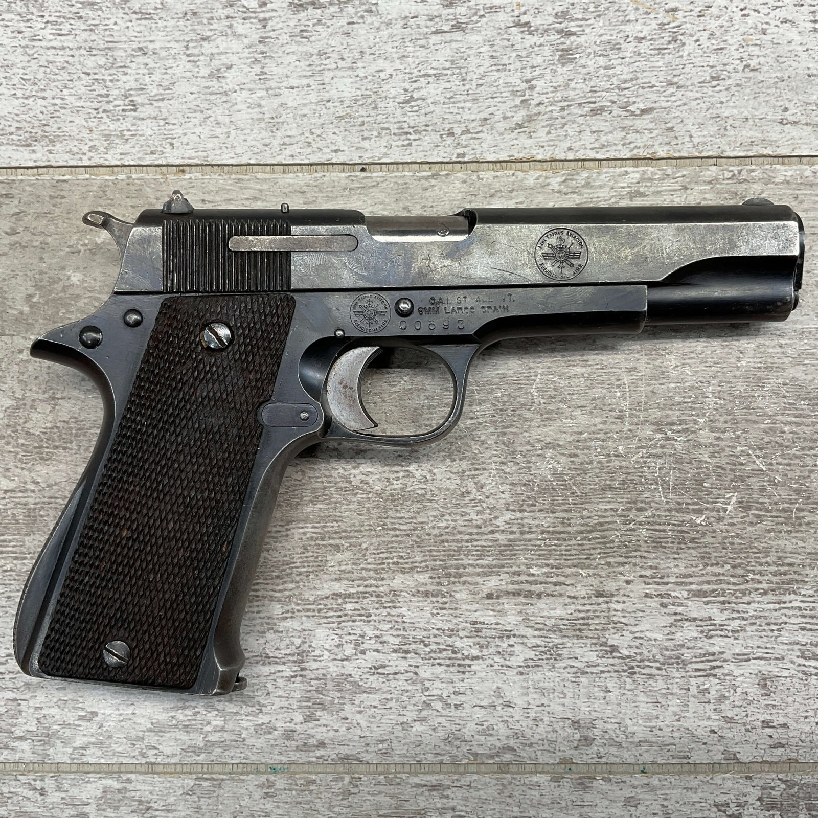 STAR 1911, 9MM SPANISH LARGO PISTOL - Checkpoint Charlie's