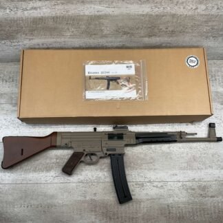 BLUE LINE SOLUTIONS MAUSER STG-44, US TAN, NATURAL WOOD STOCK #5-05206-PF