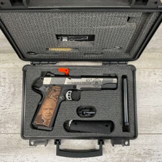 SDS IMPORTS TISAS EXCLUSIVE "TRUMP" 1911 DUTY SS45R HANDGUN, .45 ACP, NEW IN BOX #5-06003-PF