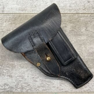 J.P. SAUER BEHORDEN PISTOL HOLSTER, FRANZ COBAU 1933 W/ SUNBURST PROOF #5-06075-PF