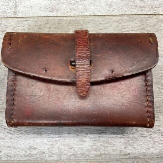 SEARS WWII 1943 LEATHER AMMO/TOOL SPARE PARTS POUCH, VINTAGE #5-06090-PF