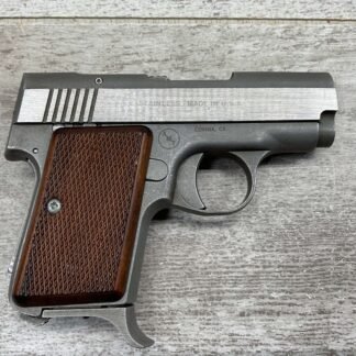 AMT BACK UP .380ACP SEMI AUTO STAINLESS STEEL PISTOL #5-06126-PF