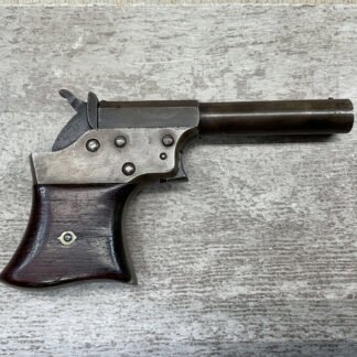 REMINGTON VEST POCKET SAW HANDLE .41RF SINGLE SHOT DERRINGER, ANTIQUE #5-05887-AG