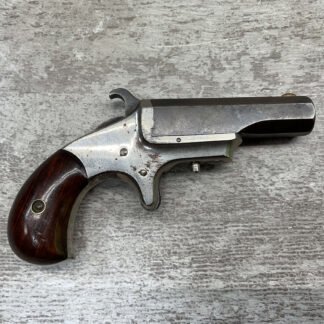 HOPKINS & ALLEN XL .41RF DERRINGER SINGLE SHOT PISTOL, ANTIQUE & RARE #5-05892-AG