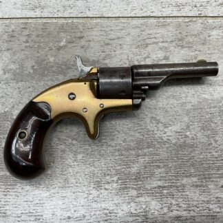 COLT OPEN TOP POCKET MODEL .22 CAL REVOLVER, ANTIQUE #5-05898-AG