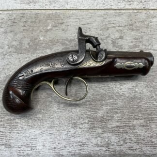 DERINOE DERRINGER CAP & BALL PERCUSSION PISTOL, 0.32" BORE DIAMETER #5-05941-AG