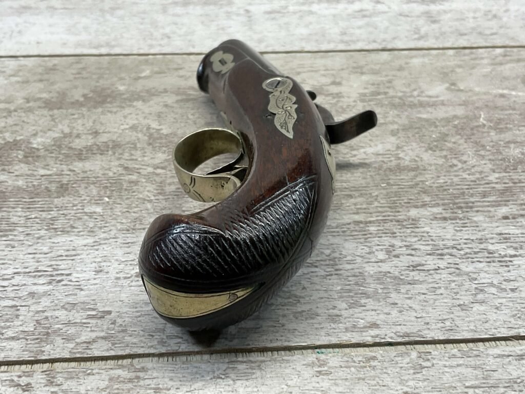 DERINGER PHILADELPHIA .40CAL DERINGER PERCUSSION PISTOL, ANITIQUE #5-05943