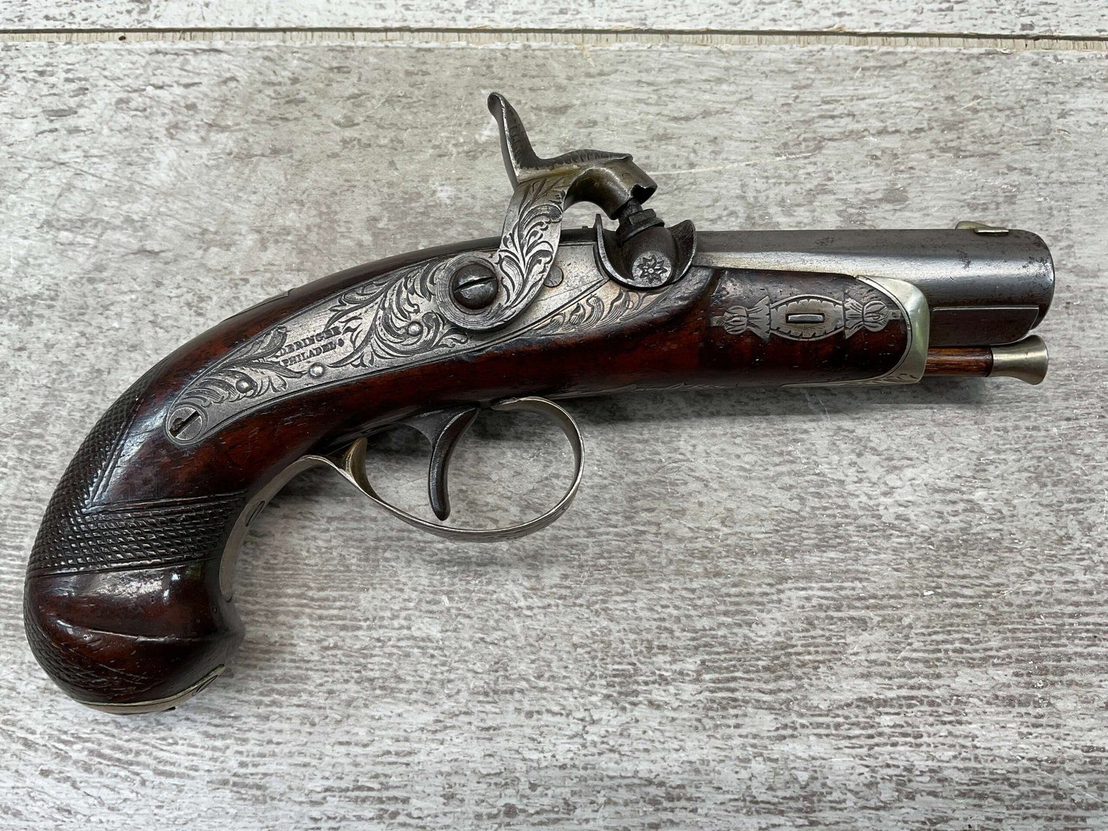 DERINGER PHILADELPHIA .42 CAL PERCUSSION PISTOL - Checkpoint Charlie's