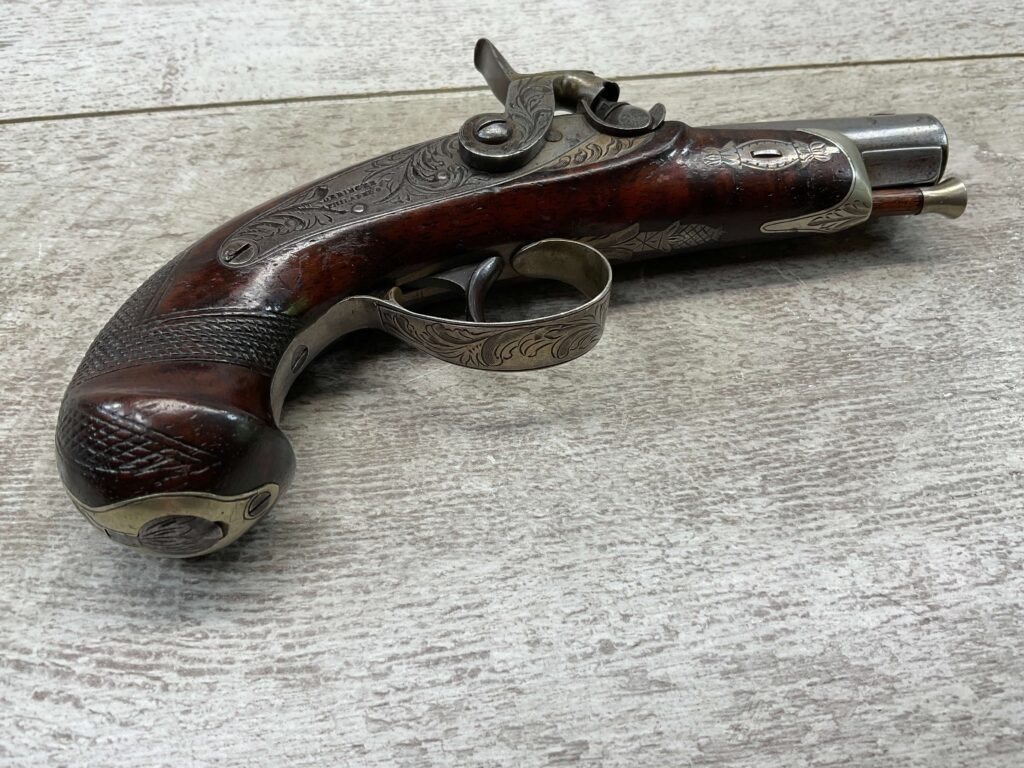 DERINGER PHILADELPHIA .42 CAL PERCUSSION PISTOL, ANTIQUE #5-05947