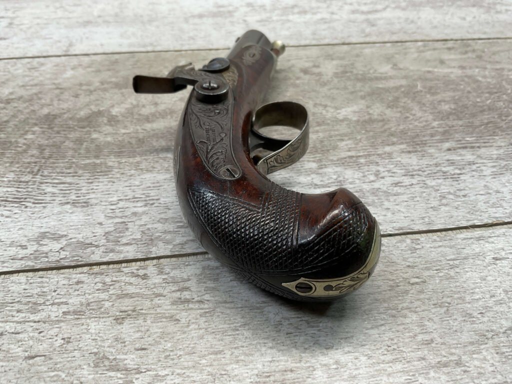 DERINGER PHILADELPHIA .42 CAL PERCUSSION PISTOL, ANTIQUE #5-05947