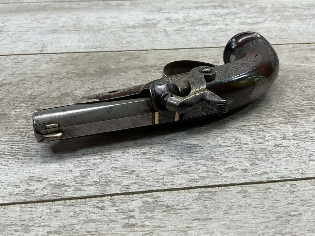 DERINGER PHILADELPHIA .42 CAL PERCUSSION PISTOL, ANTIQUE #5-05947