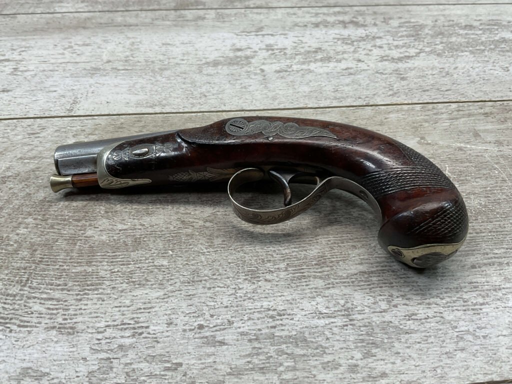 DERINGER PHILADELPHIA .42 CAL PERCUSSION PISTOL, ANTIQUE #5-05947