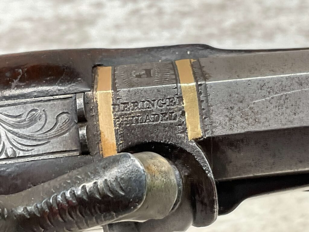 DERINGER PHILADELPHIA .42 CAL PERCUSSION PISTOL, ANTIQUE #5-05947