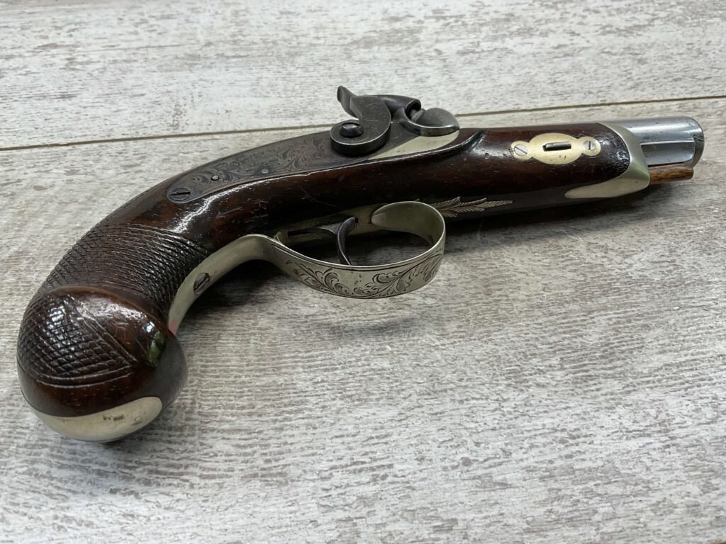 DERINGER PHILADELPHIA .45 CAL PERCUSSION PISTOL, ANTIQUE #5-05949