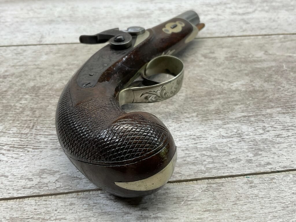 DERINGER PHILADELPHIA .45 CAL PERCUSSION PISTOL, ANTIQUE #5-05949