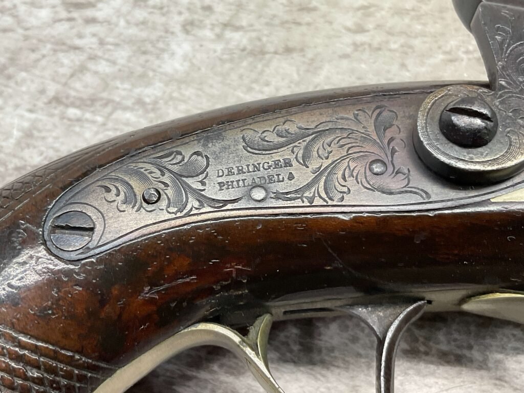 DERINGER PHILADELPHIA .45 CAL PERCUSSION PISTOL, ANTIQUE #5-05949