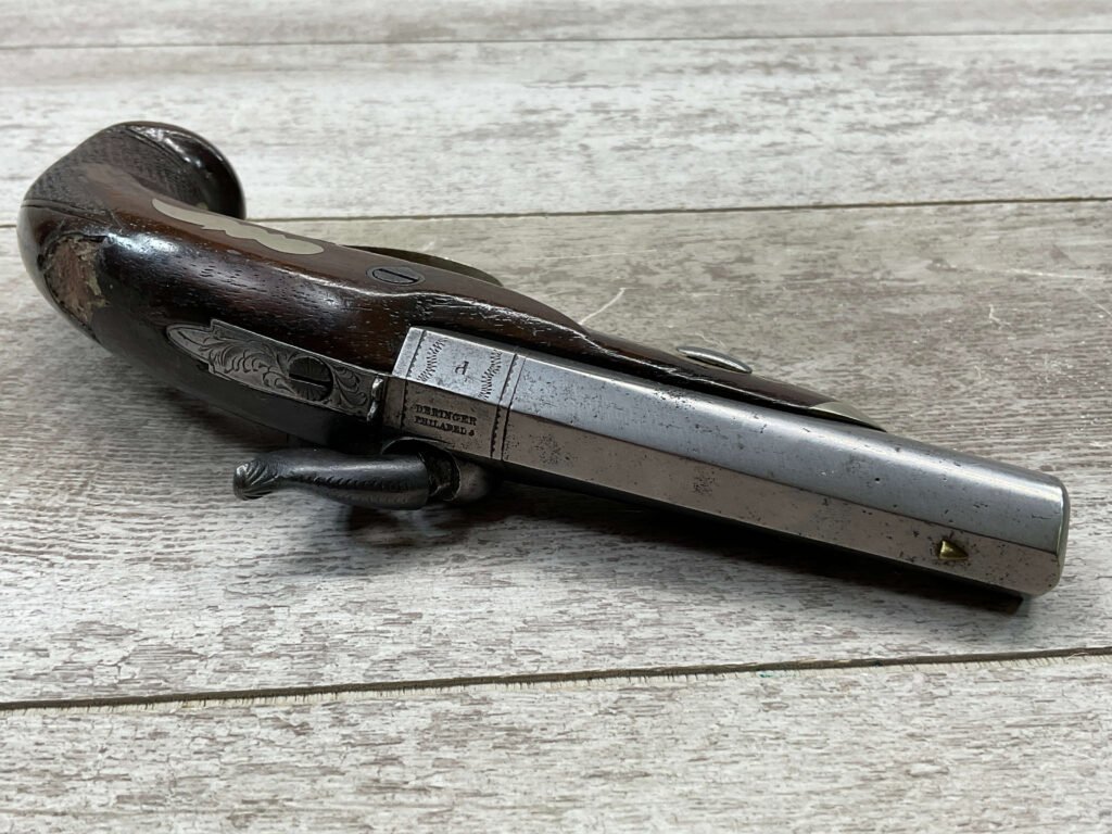 DERINGER PHILADELPHIA .45 CAL PERCUSSION PISTOL, ANTIQUE #5-05949