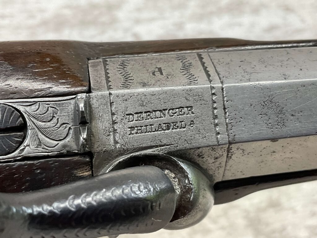 DERINGER PHILADELPHIA .45 CAL PERCUSSION PISTOL, ANTIQUE #5-05949