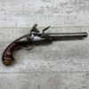 ENGLISH CANNON FLINTLOCK .58 CAL PISTOL, ANTIQUE #5-05951