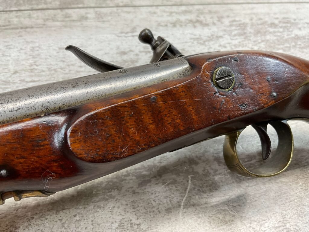 FROST & SONS FLINTLOCK .65CAL PISTOL, ANTIQUE #5-05952