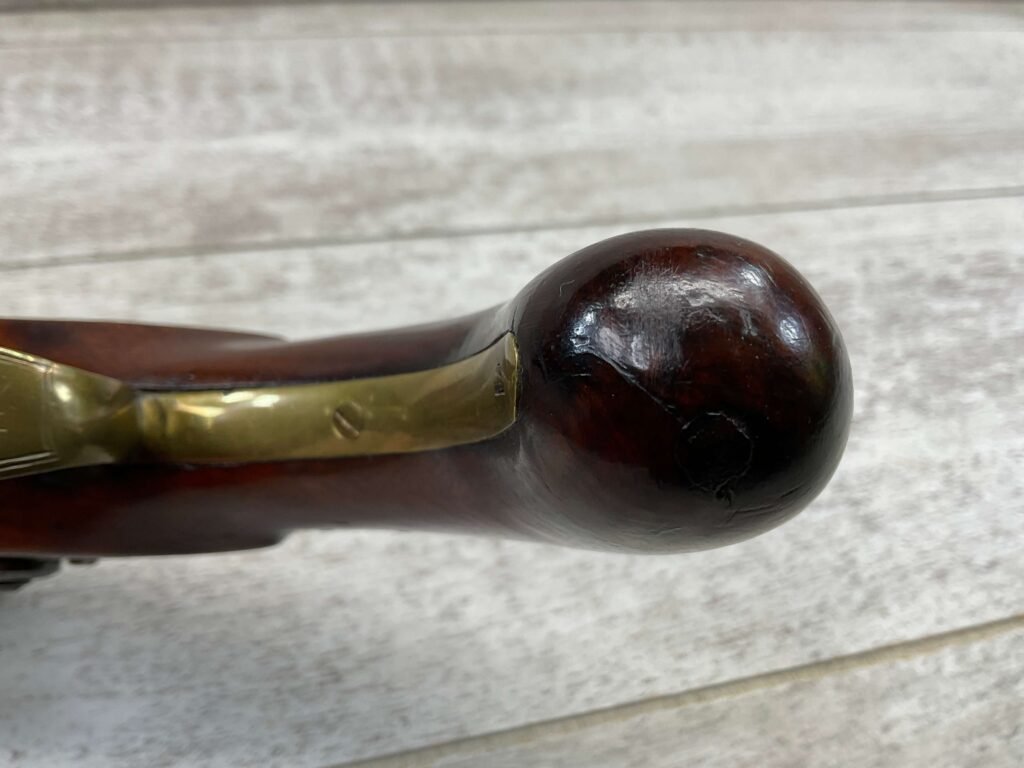 FROST & SONS FLINTLOCK .65CAL PISTOL, ANTIQUE #5-05952