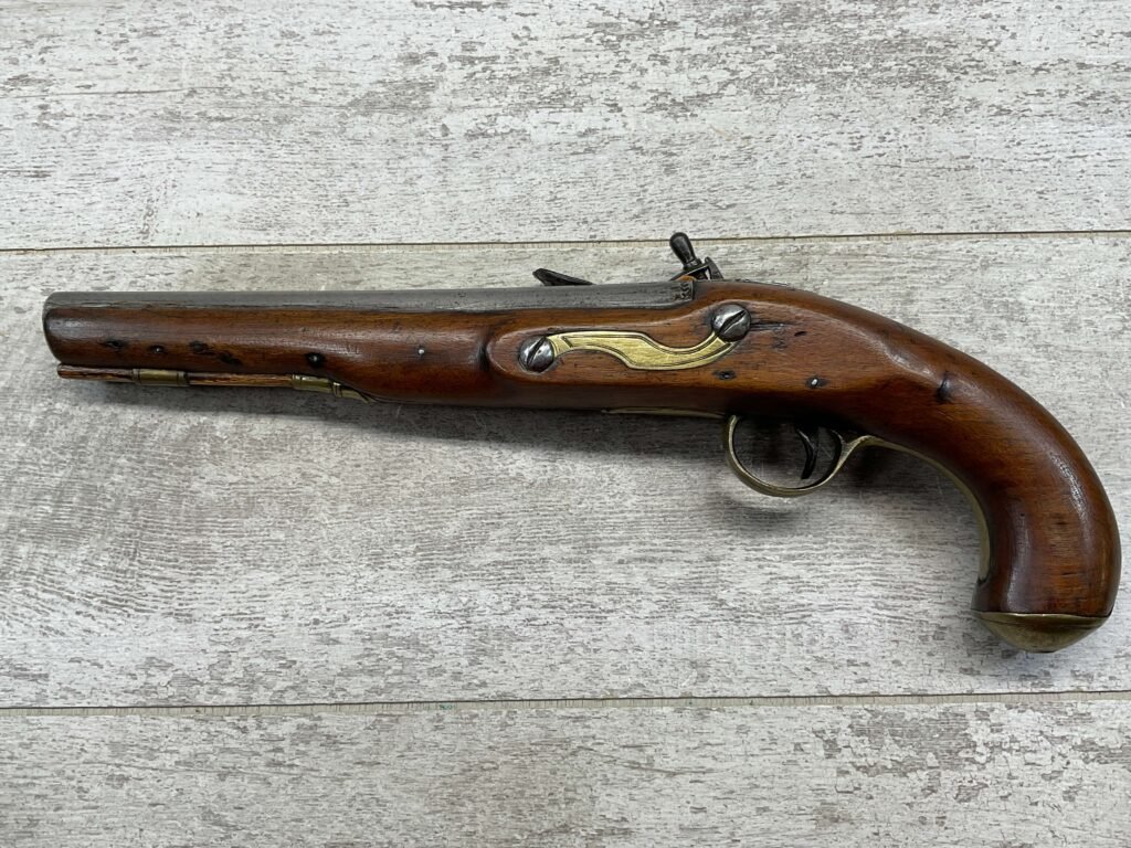 W. KETLAND & CO. LONDON DRAGOON .54 CAL FLINTLOCK PISTOL, ANTIQUE #5-05954