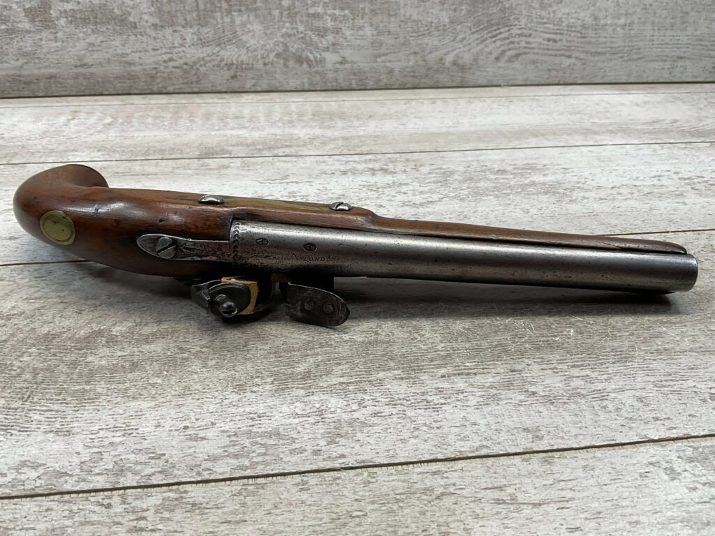 W. KETLAND & CO. LONDON DRAGOON .54 CAL FLINTLOCK PISTOL, ANTIQUE #5-05954