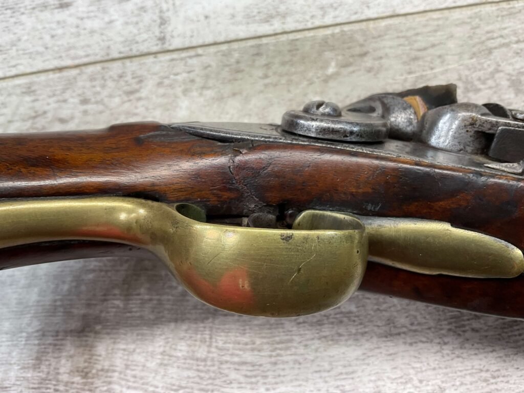 G.R. ENGLISH FLINTLOCK DRAGOON .69 CAL FLINTLOCK PISTOL, ANTIQUE #5-05955