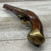 G.R. ENGLISH FLINTLOCK DRAGOON .69 CAL FLINTLOCK PISTOL, ANTIQUE #5-05955