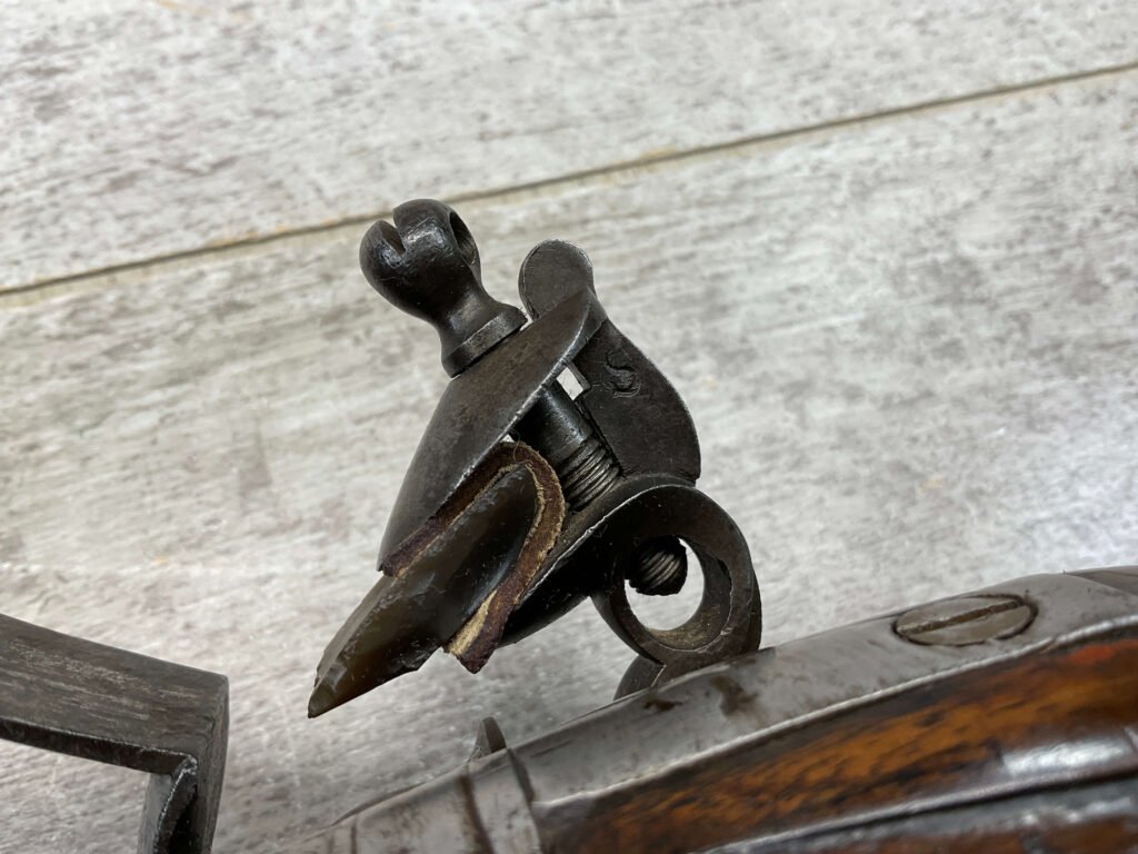 ENGLISH 1808 LIGHT DRAGOON FLINTLOCK .66 CAL PISTOL, ANTIQUE #5-05957