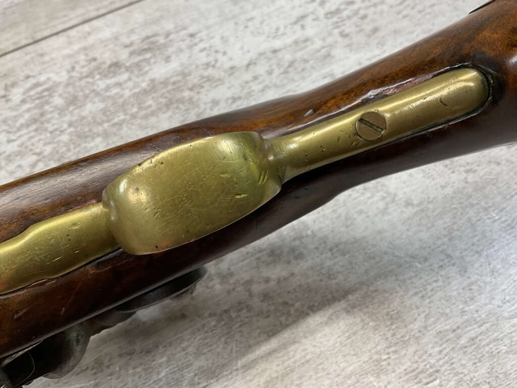 ENGLISH 1808 LIGHT DRAGOON FLINTLOCK .66 CAL PISTOL, ANTIQUE #5-05957