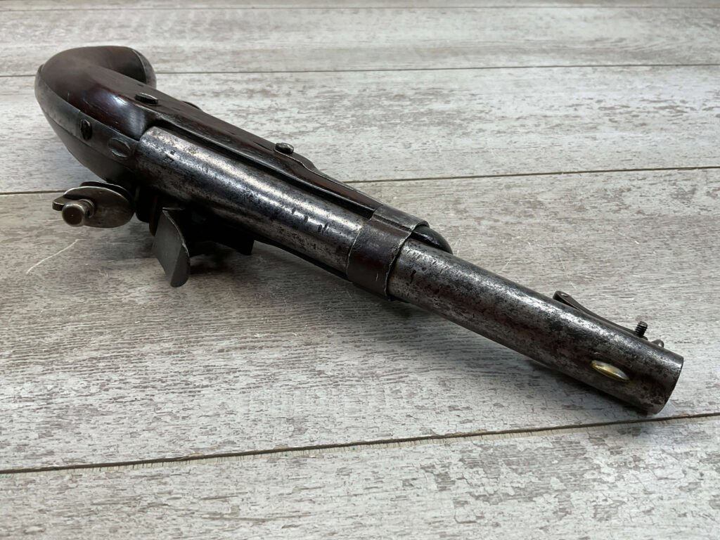 U.S. A. JOHNSON 1837 MILITARY FLINTLOCK .54 CAL PISTOL, ANTIQUE #5-05958