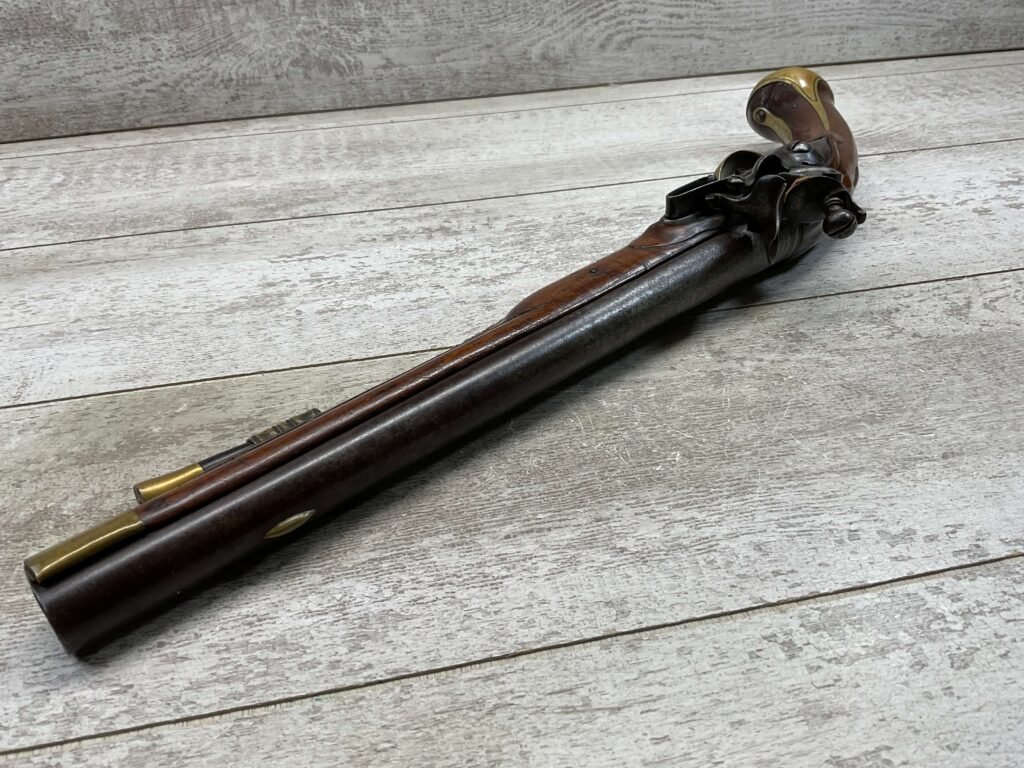 BRITISH BROWN BESS 1785 DRAGOON FLINTLOCK .75 CAL PISTOL, ANTIQUE #5-05959