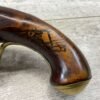 WHEELER ENGLISH FLINTLOCK .57 CAL PISTOL, ANTIQUE #5-05962