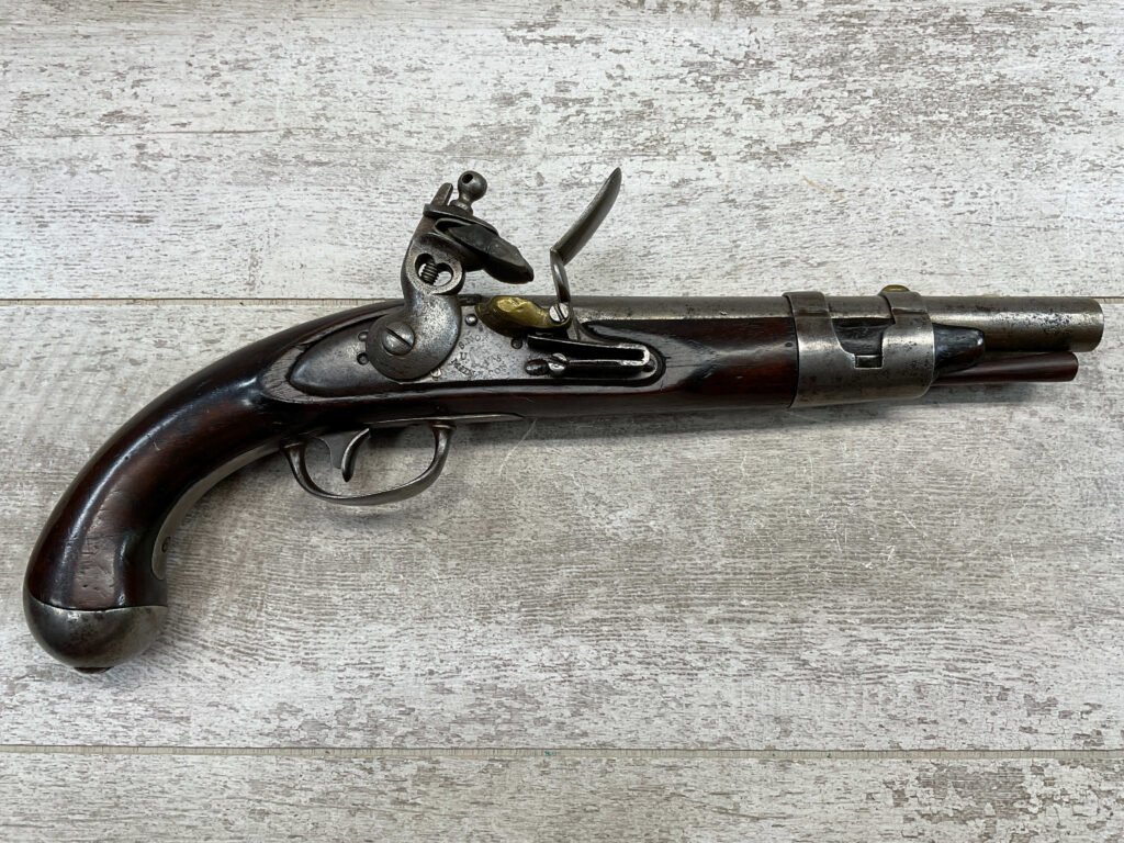U.S. 1813 S. NORTH MILITARY FLINTLOCK .54 CAL PISTOL, ANTIQUE #5-05966
