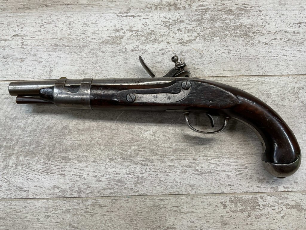 U.S. 1813 S. NORTH MILITARY FLINTLOCK .54 CAL PISTOL, ANTIQUE #5-05966