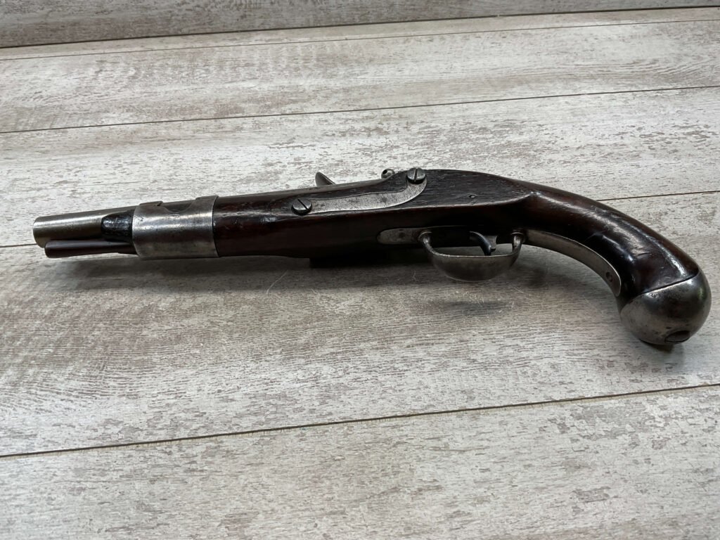 EAST INDIA CO. 1813 FLINTLOCK .69 CAL PISTOL, ANTIQUE #5-05965