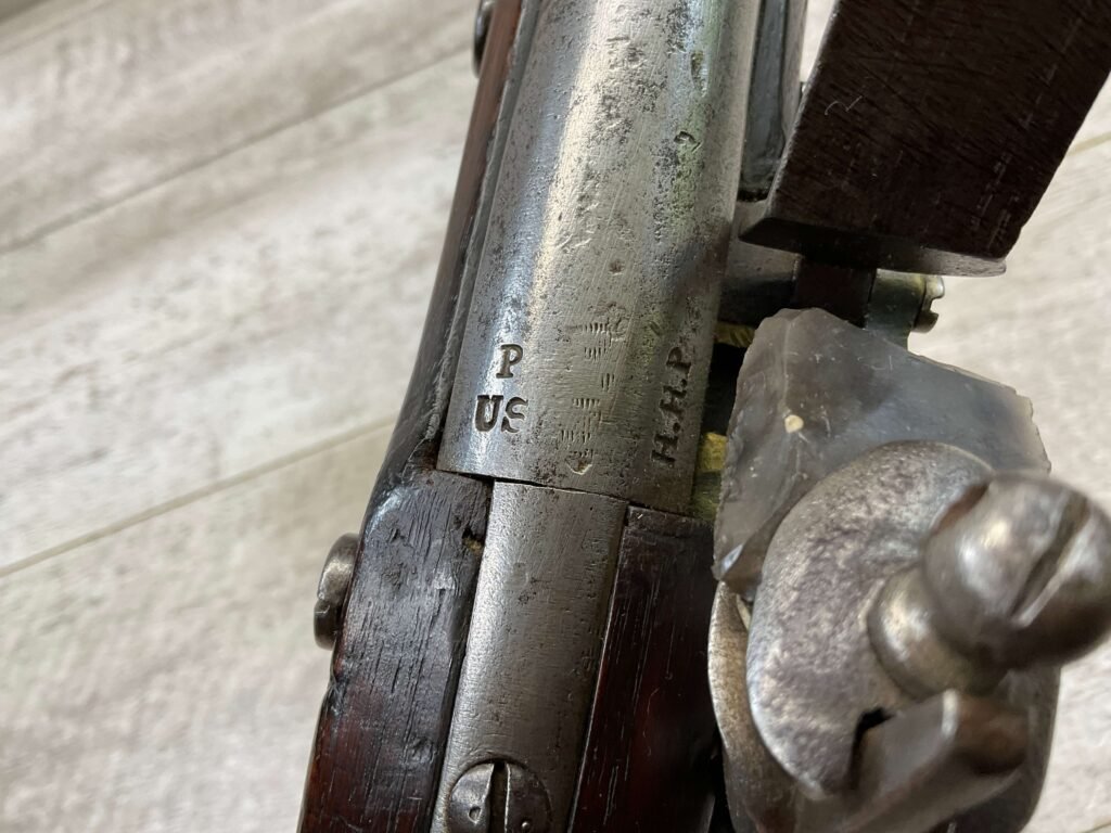 EAST INDIA CO. 1813 FLINTLOCK .69 CAL PISTOL, ANTIQUE #5-05965