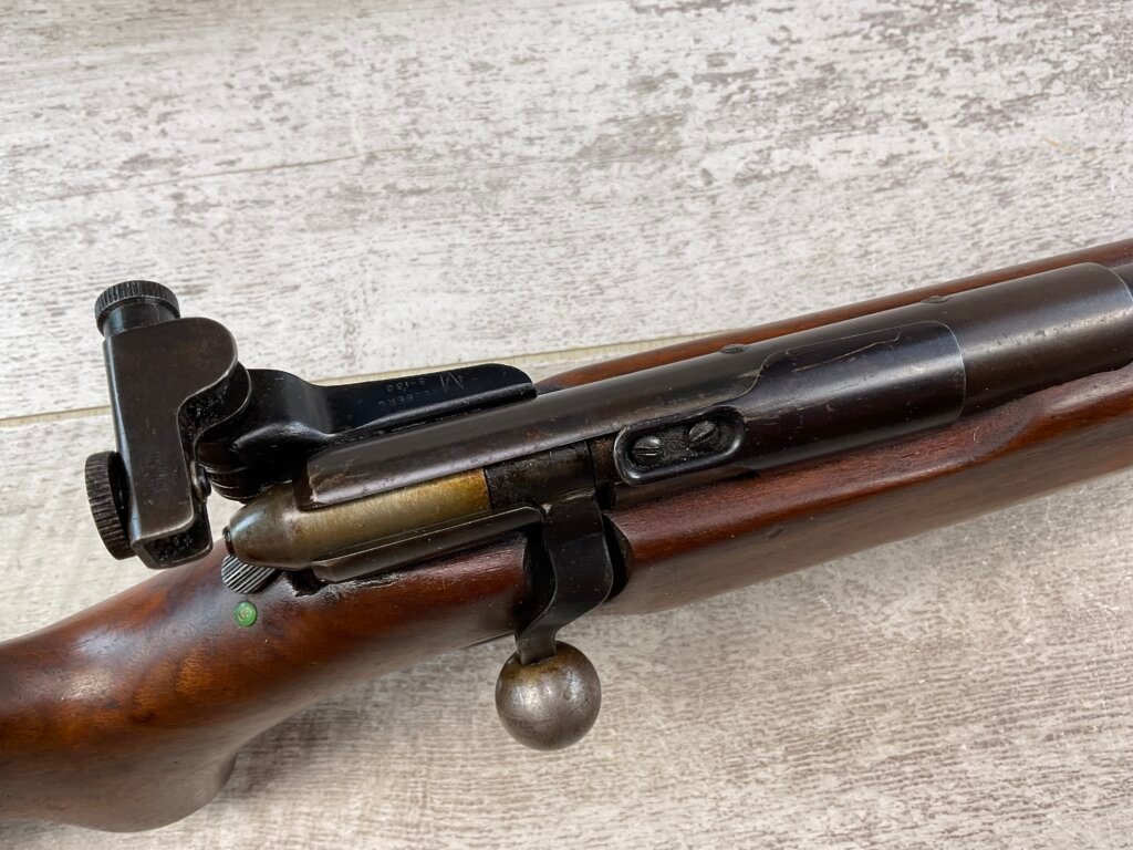 O.F. MOSSBERG & SONS, INC. 46M(B) .22 L/L/LR BOLT ACTION RIFLE, C. 1947-1949 #5-06179