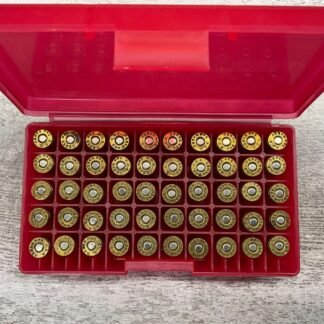 H.D.S. 8MM NAMBU SPENT AMMO, FULL BOX (QTY 50), VINTAGE #5-03452-BA