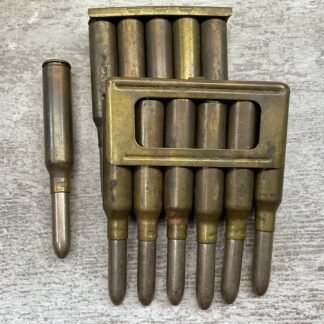 6.5MM CARCANO ITALIAN AMMO, QTY 12, VINTAGE #5-06162-PF