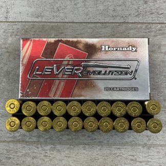 HORNADY LEVEREVOLUTION 45-70 GOVT, 325 GR FTX AMMO, FULL BOX #5-03479-BA