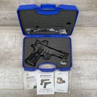 EAA GIRSAN WITNESS 2311 COMPACT 9MM 4.25" 17-RD SEMI AUTO PISTOL, W/FAR-DOT OPTIC, NEW #4-02110-PF