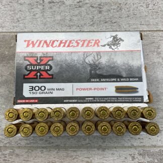 WICHESTER 300 WIN MAG 150 GRAIN, POWER POINT AMMO, 20 ROUND BOX #891