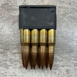 DANISH GOVERNMENT 30-06 M1 GARAND AMMO, 8 ROUND EN BLOC #5-03489-BA
