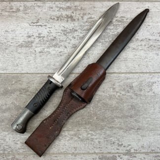 MAUSER 98K BAYONET W/SCABBARD & FROG #861