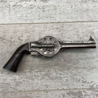 NOEL GOUERY ROTOVOLVER .28 CAL PILL LOCK REVOLVER, RARE #192-TT